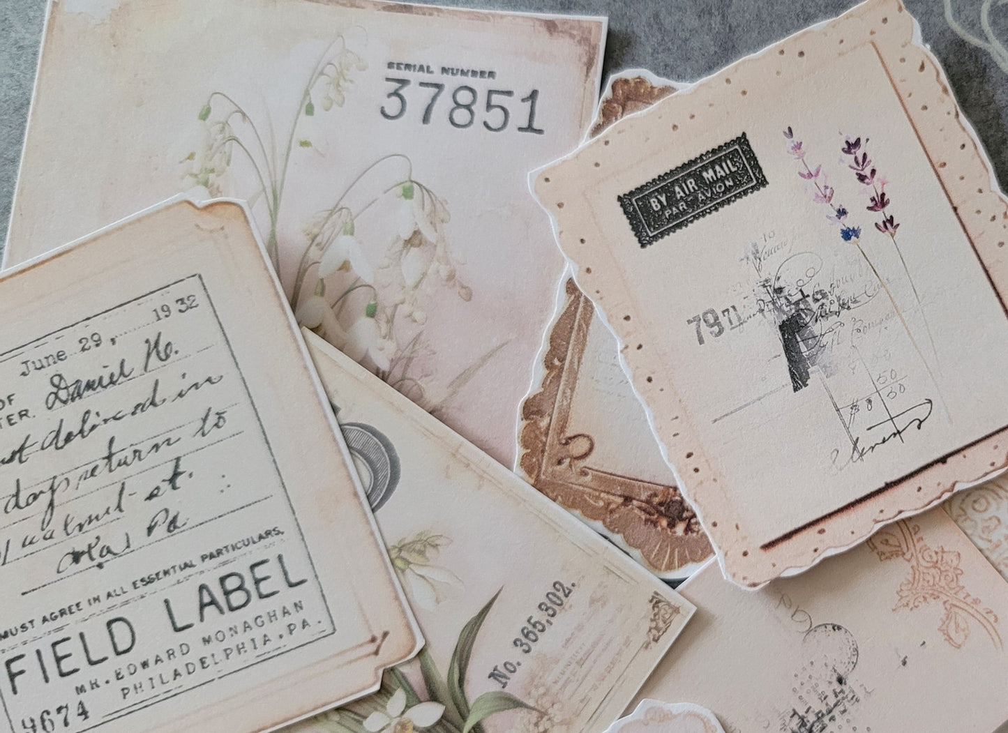 Printable Attic Treasure Ephemera
