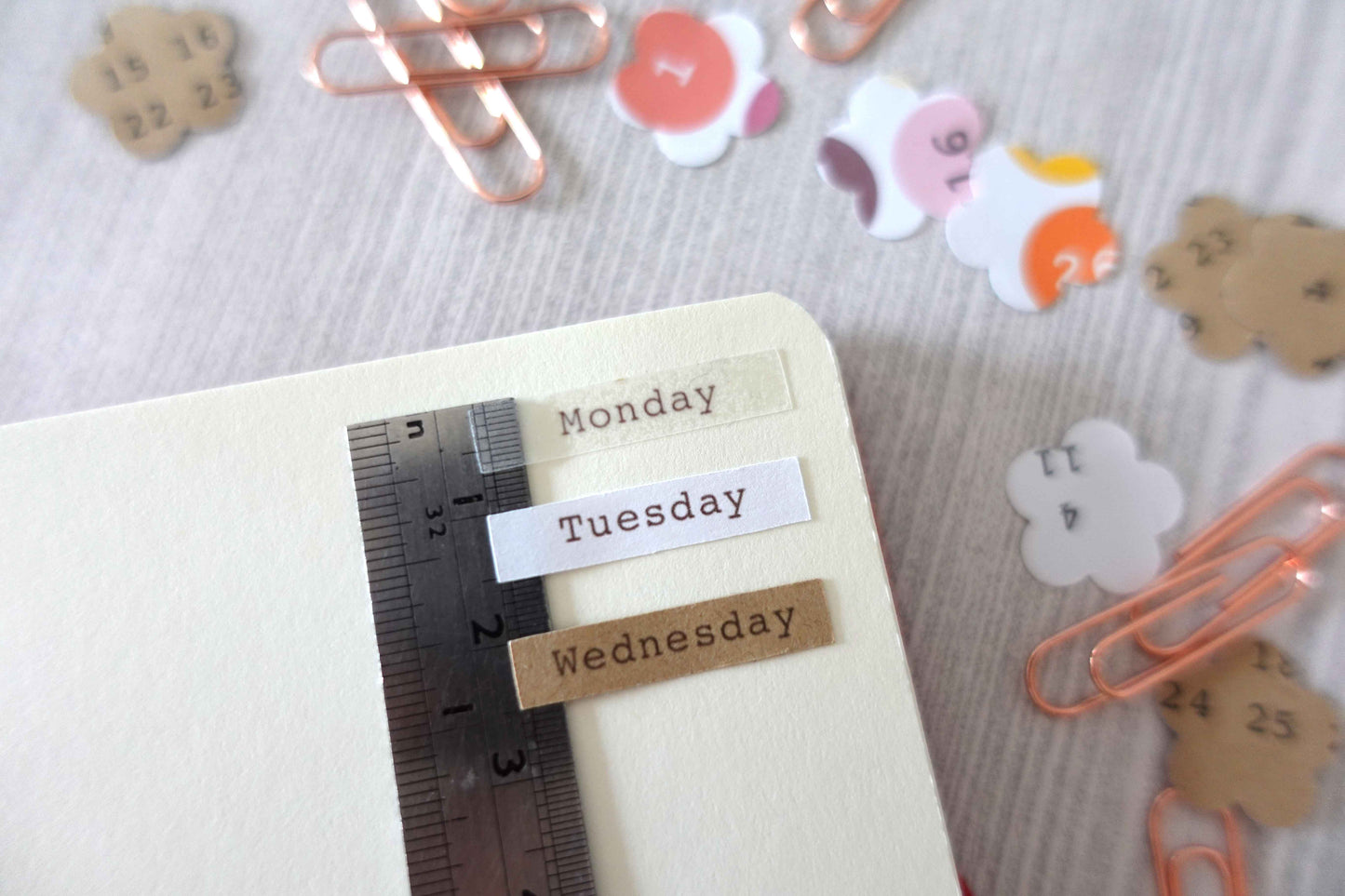 Printable Days of the week