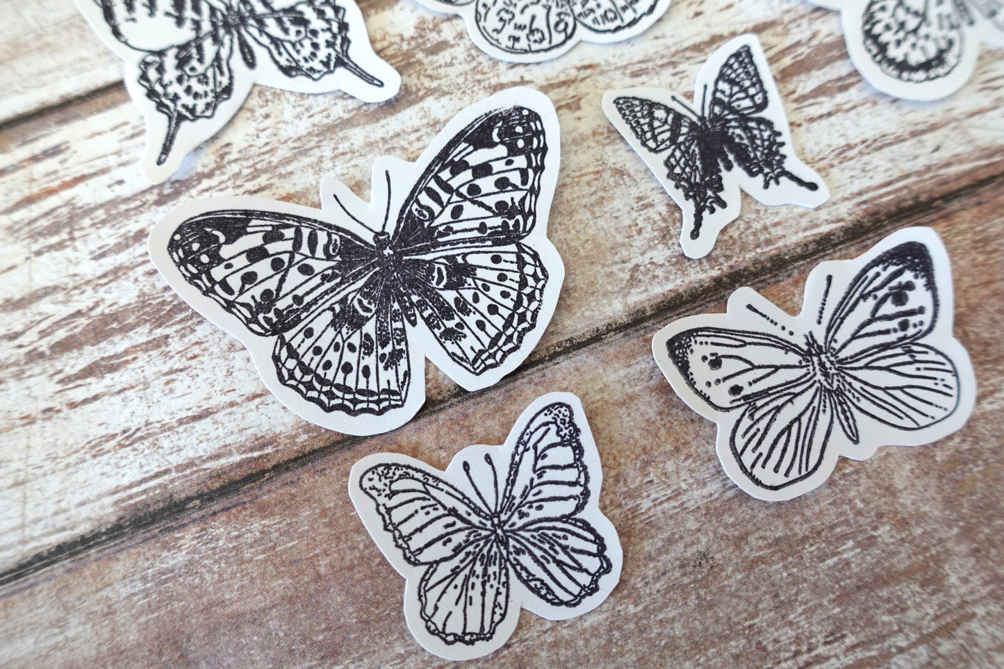 Printable Butterfly & Insect Ink Stamp