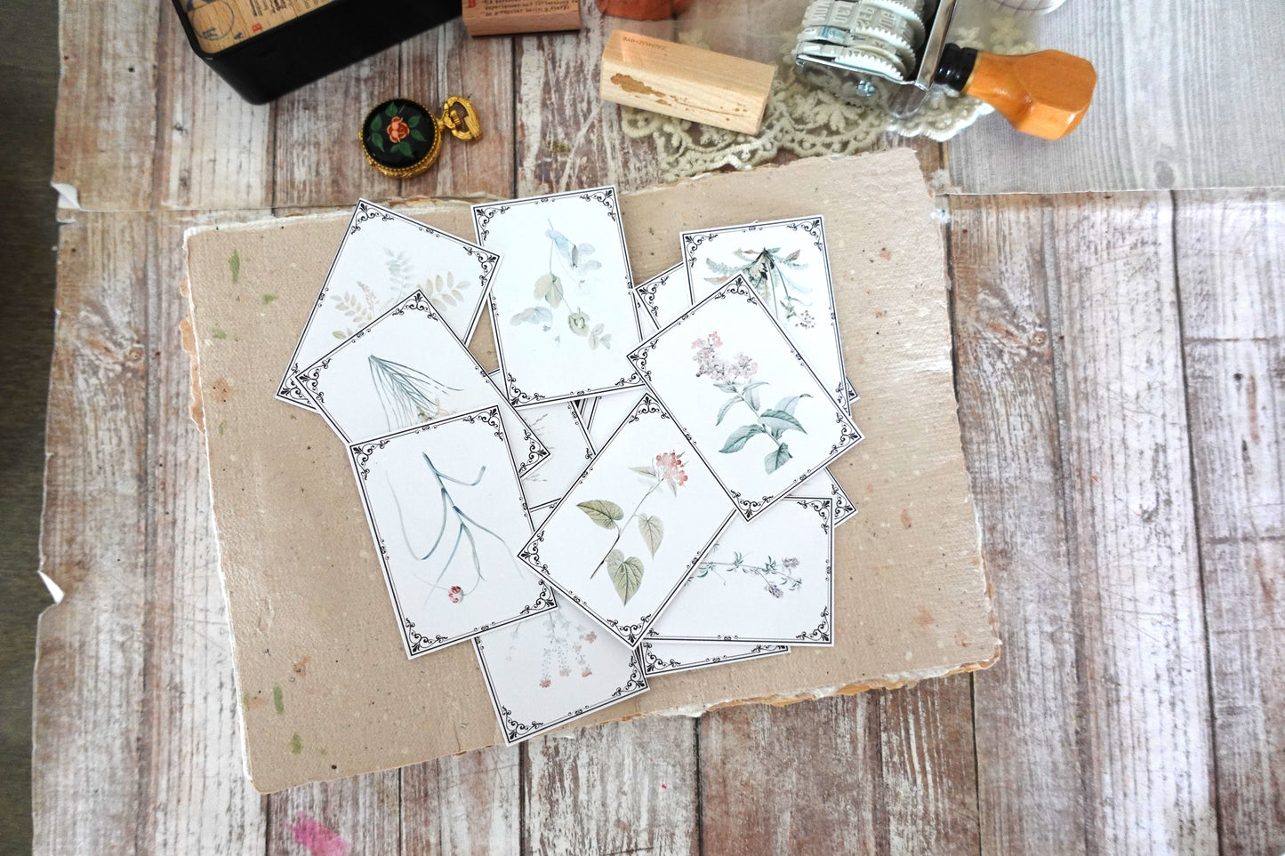 Printable Vintage Botanical Ephemera