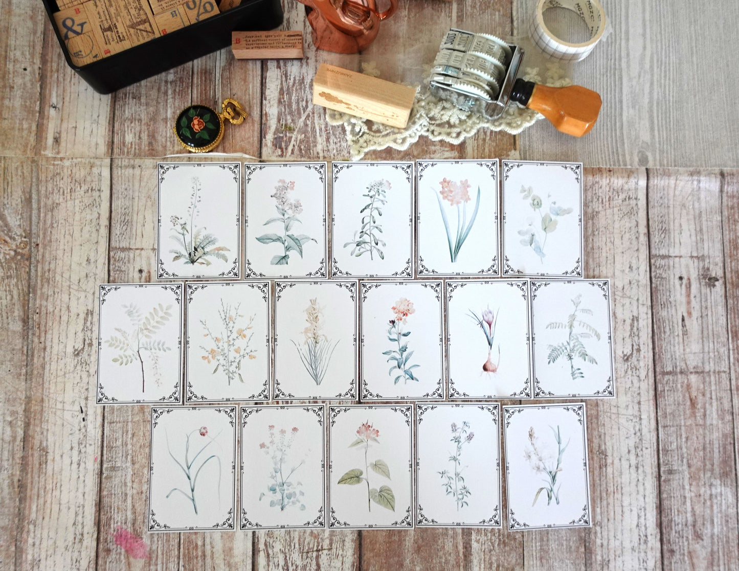 Printable Vintage Botanical Ephemera