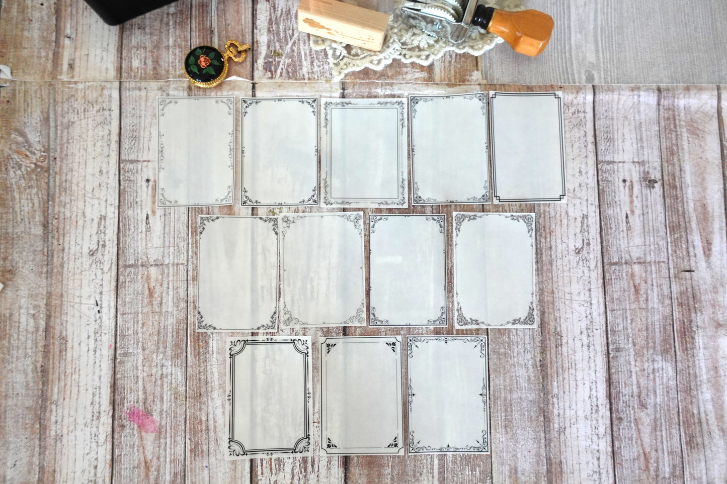 Printable Vintage Frames
