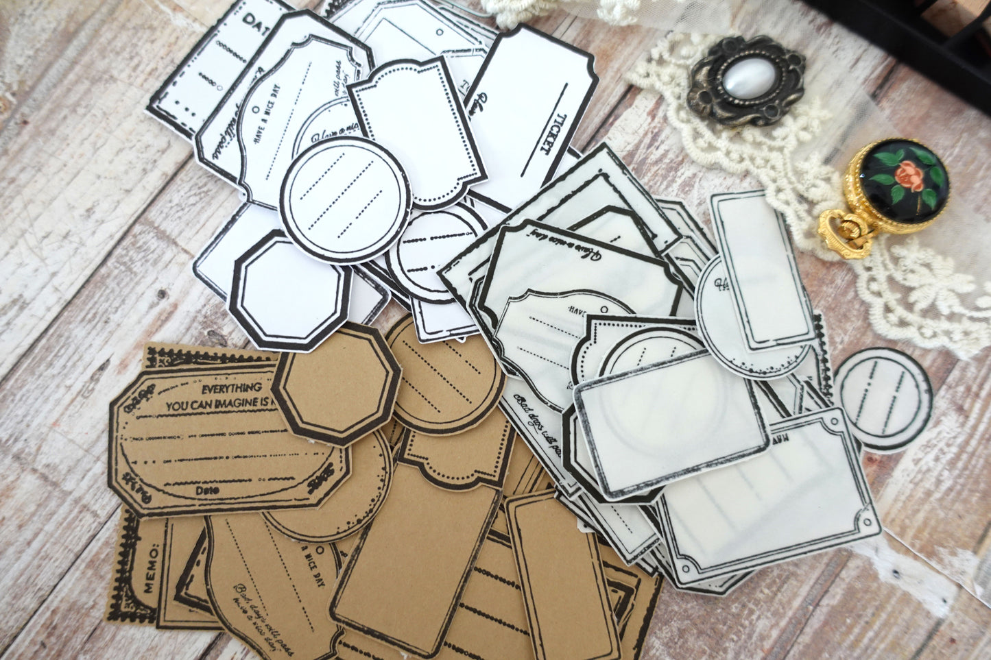 Printable Frames & Tags