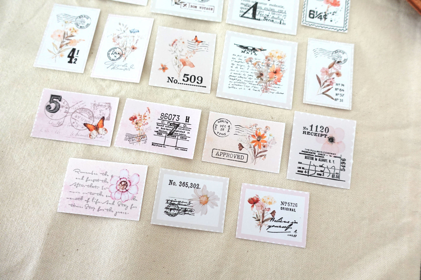 Printable Botanical Postage