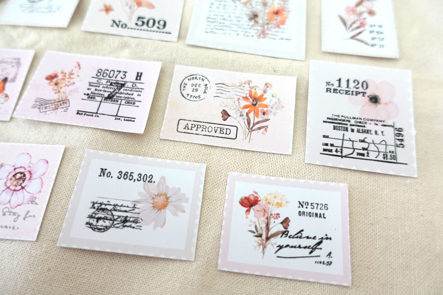 Printable Botanical Postage