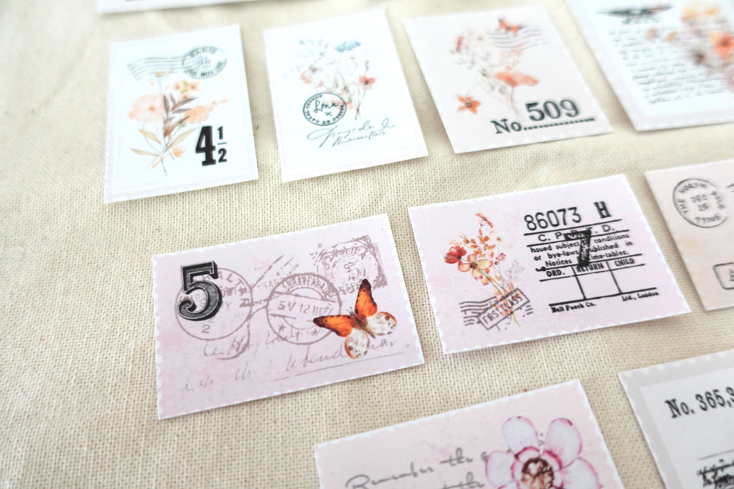 Printable Botanical Postage