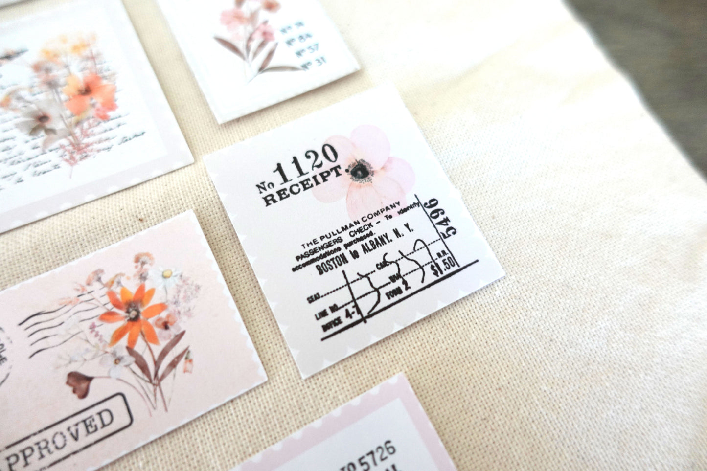 Printable Botanical Postage