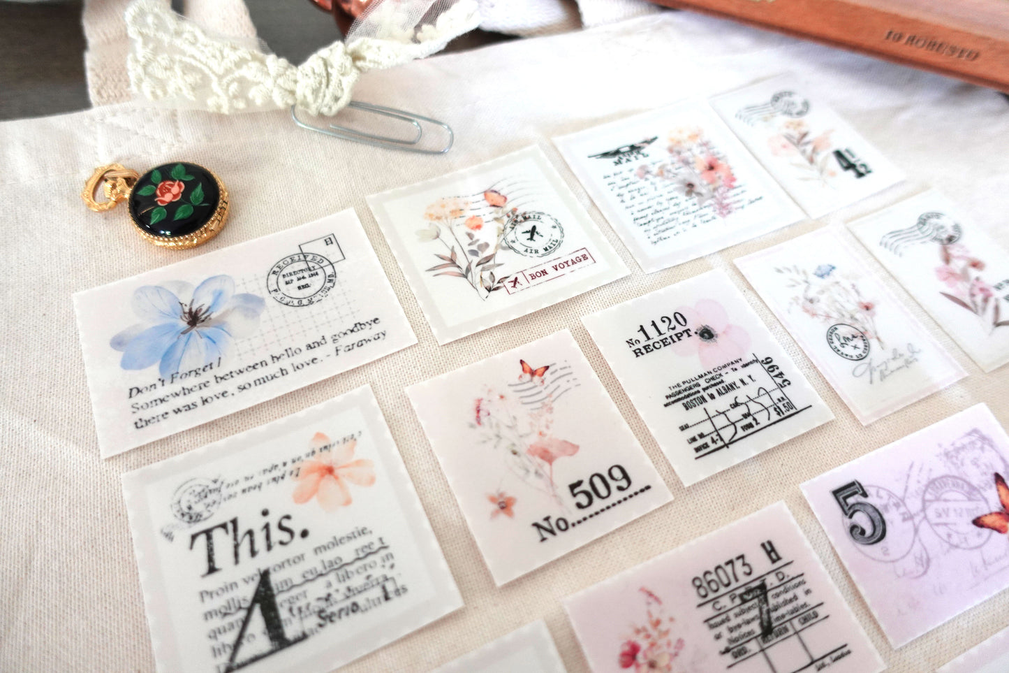 Printable Botanical Postage