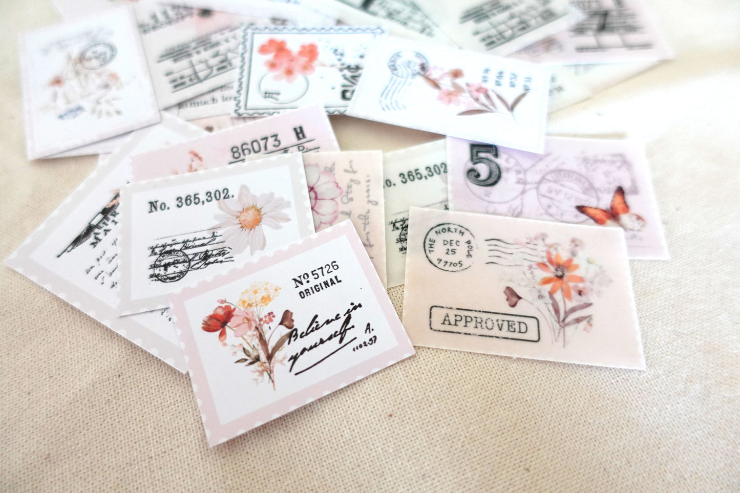 Printable Botanical Postage