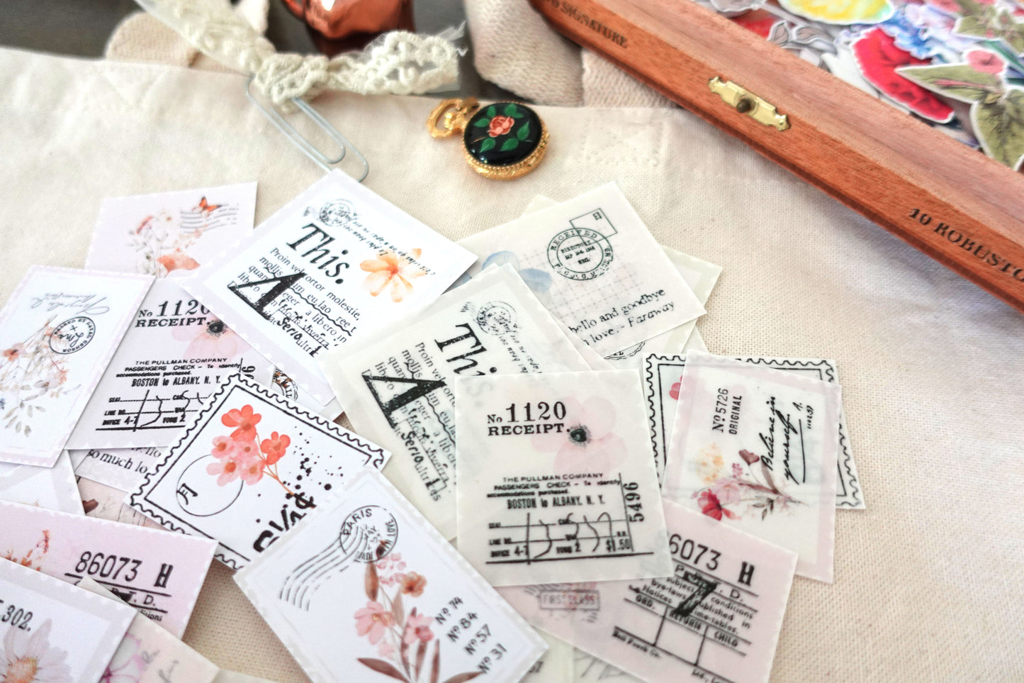 Printable Botanical Postage