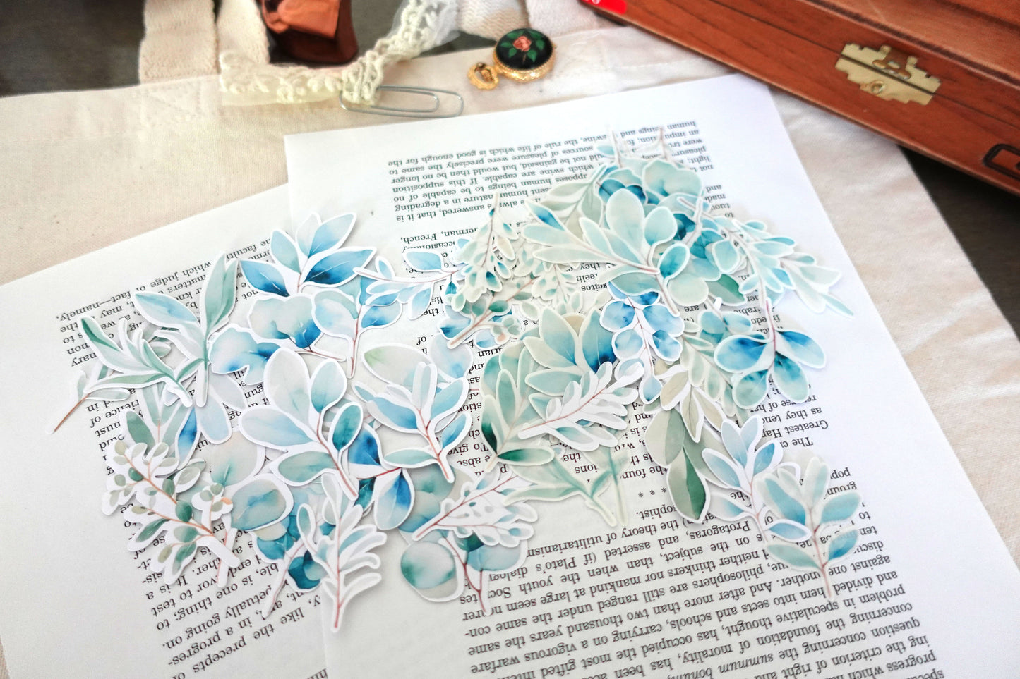 Printable Leaf & Sage