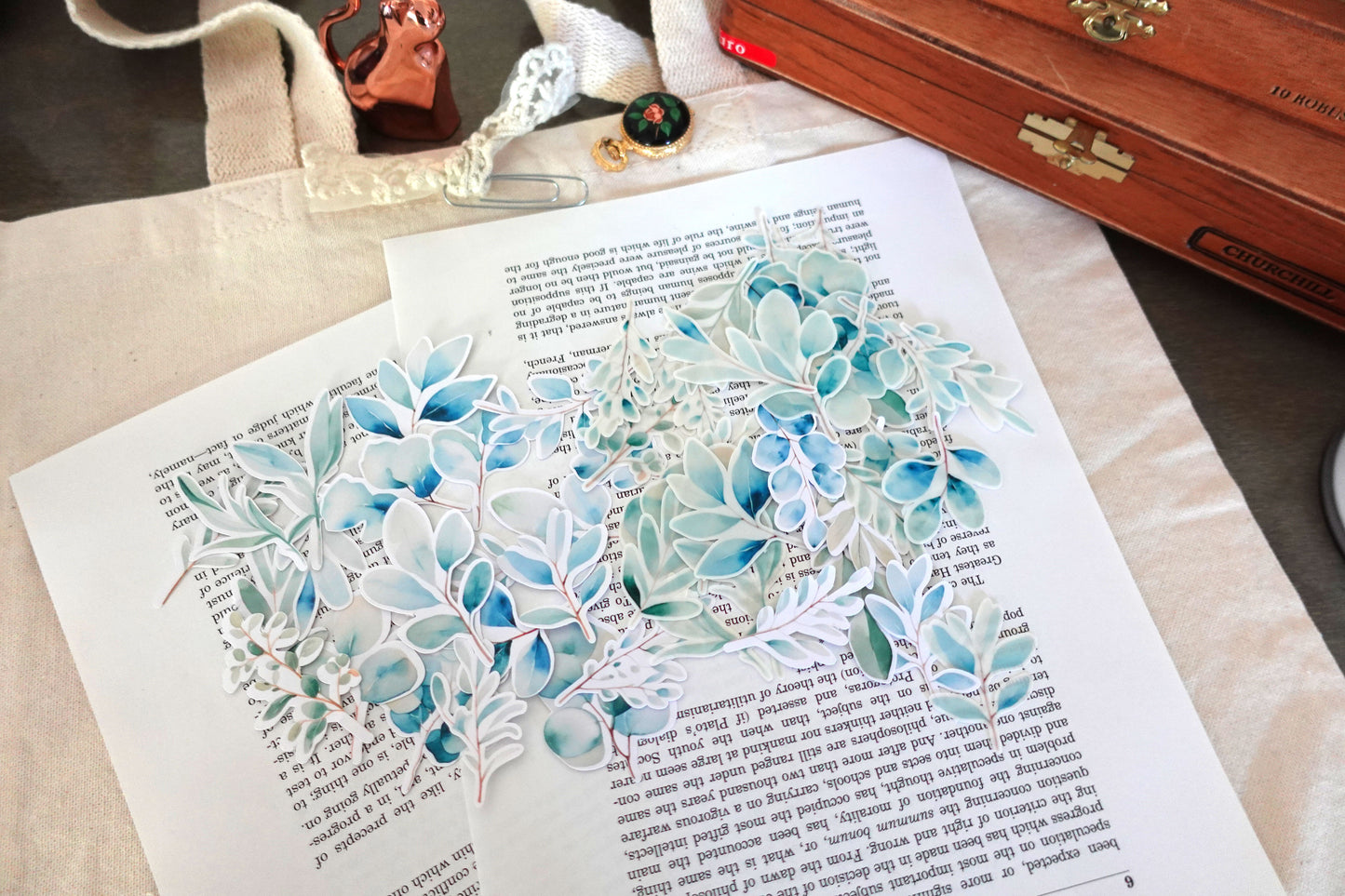 Printable Leaf & Sage