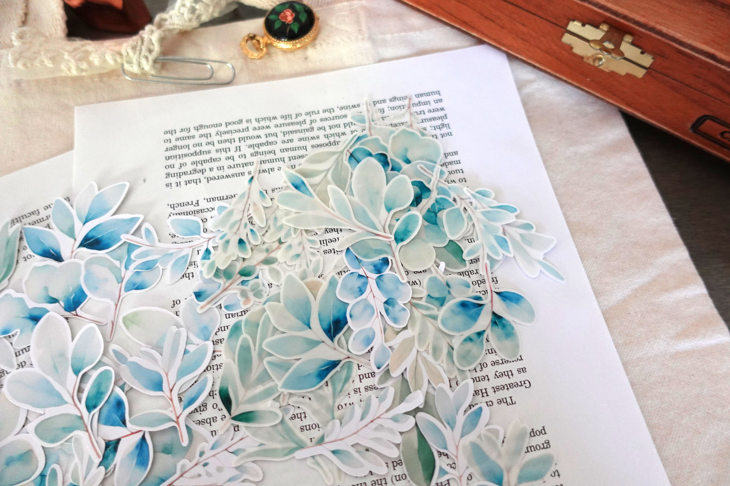 Printable Leaf & Sage