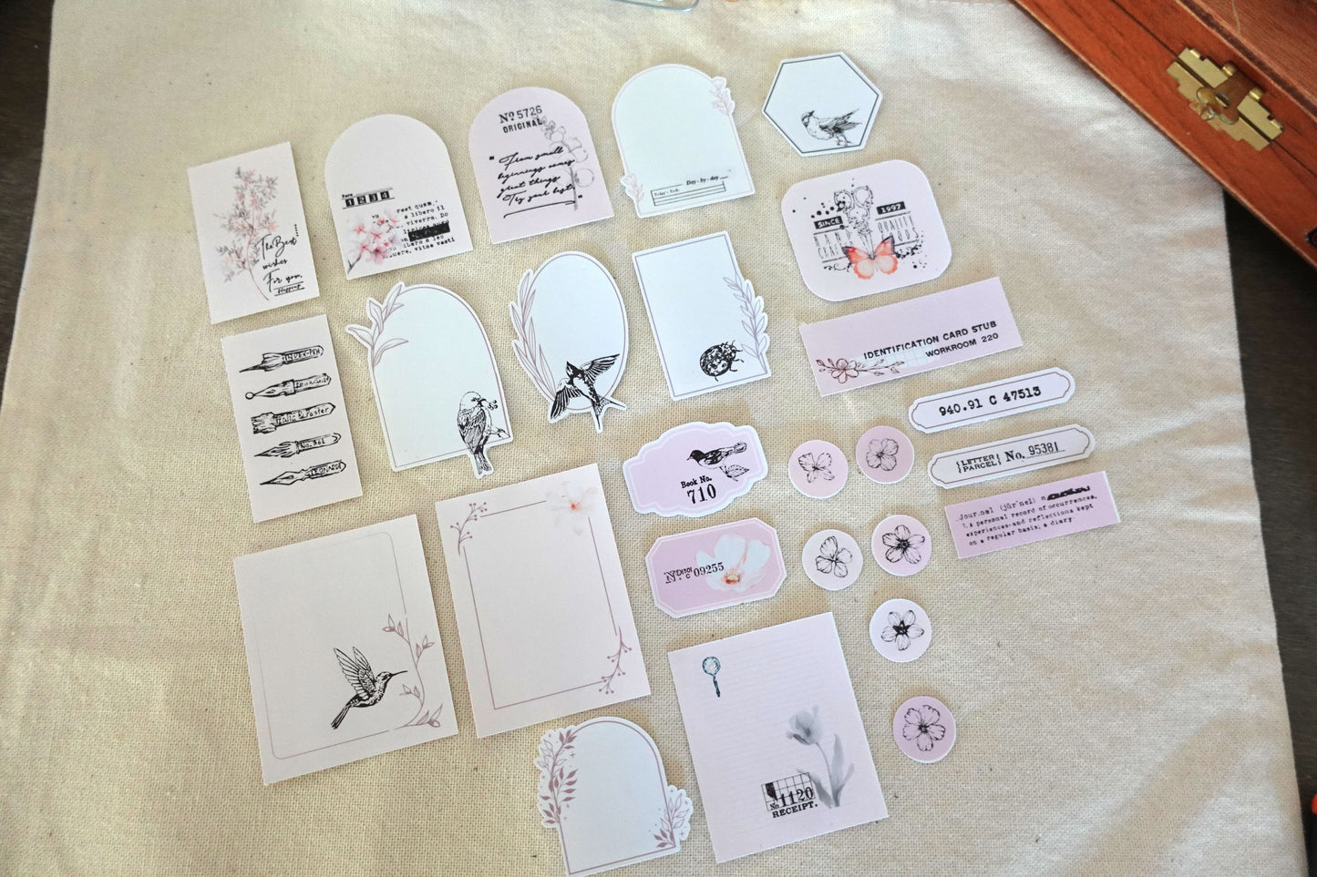Printable Spring Bloom Ephemera