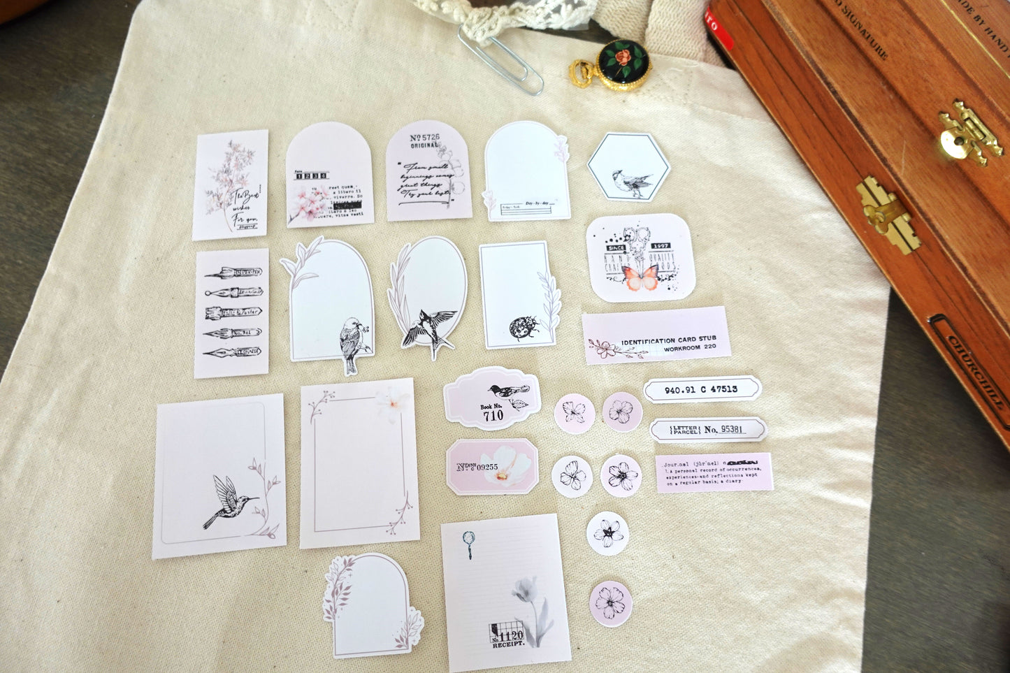 Printable Spring Bloom Ephemera