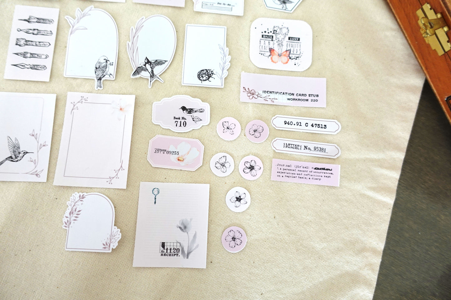 Printable Spring Bloom Ephemera