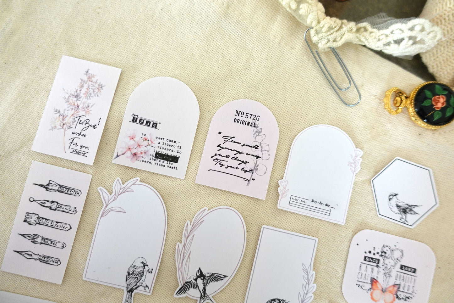 Printable Spring Bloom Ephemera