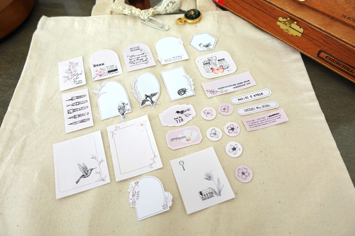 Printable Spring Bloom Ephemera