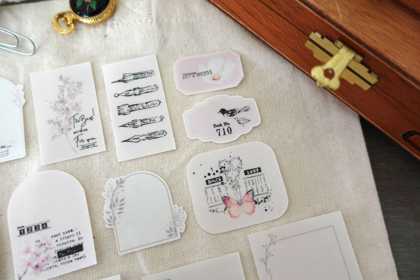 Printable Spring Bloom Ephemera