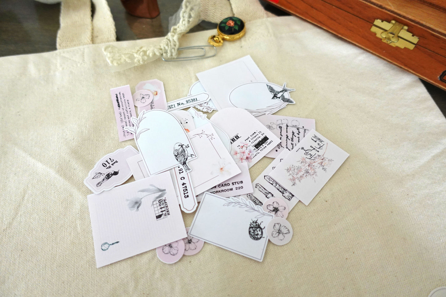 Printable Spring Bloom Ephemera