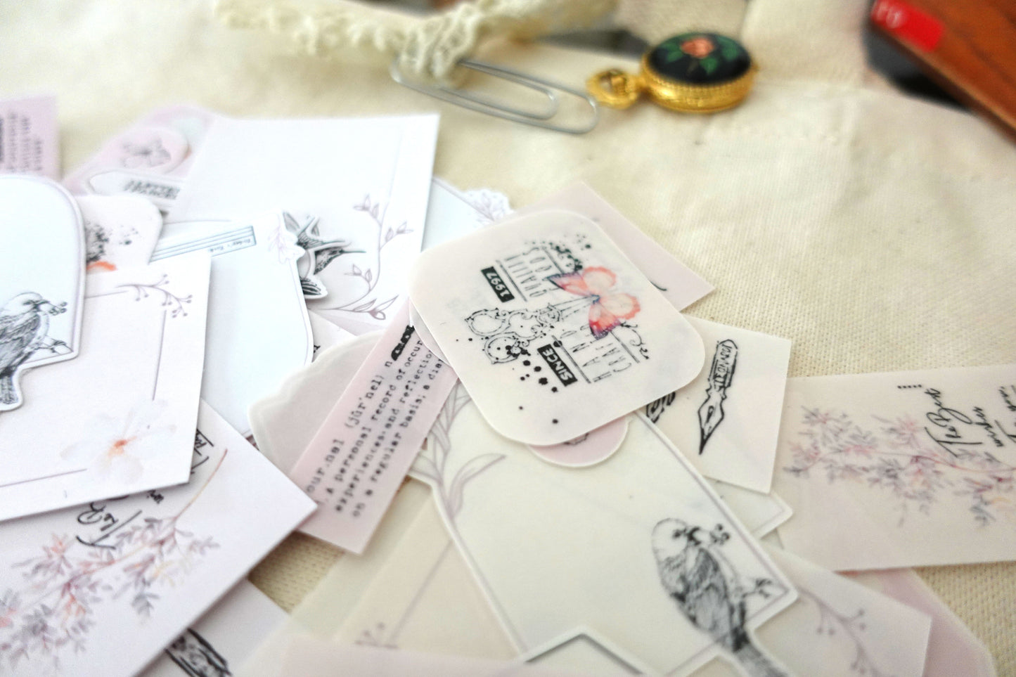Printable Spring Bloom Ephemera