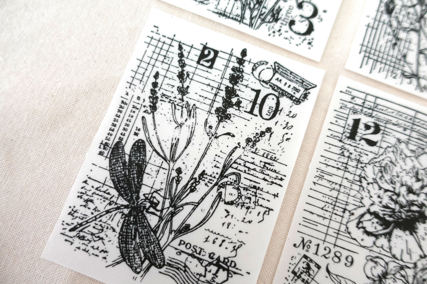 Printable Floral BG Layer
