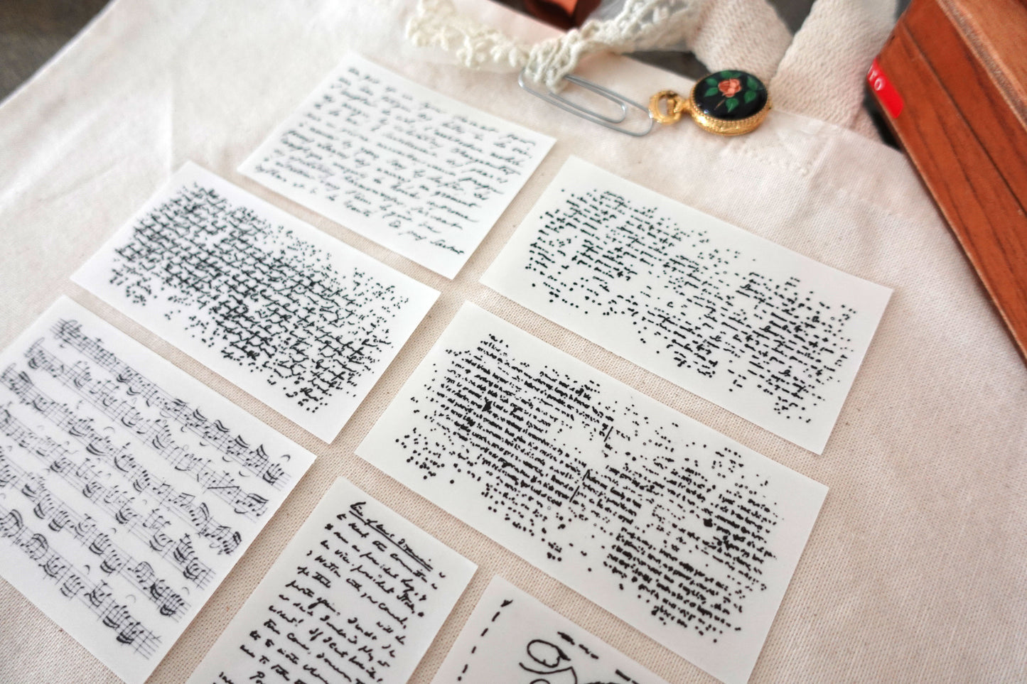 Printable Antique Script Layer