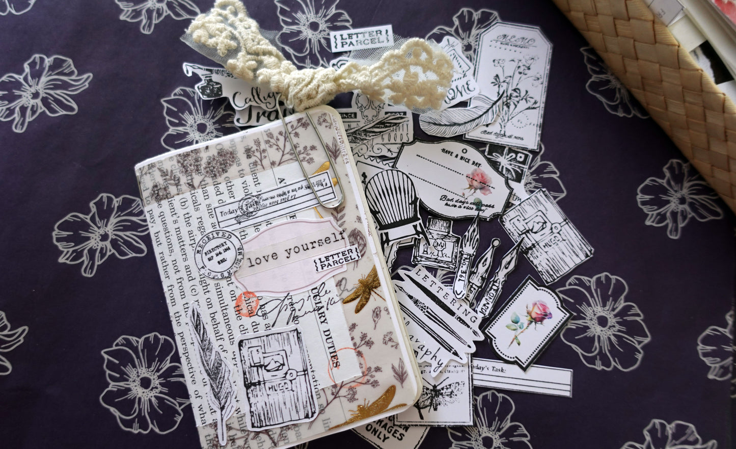 Printable Ink & Pen Stationery