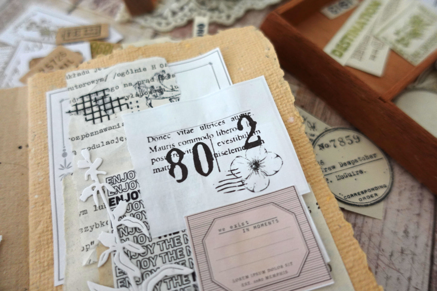 Printable Minimalist Journaling Ephemera