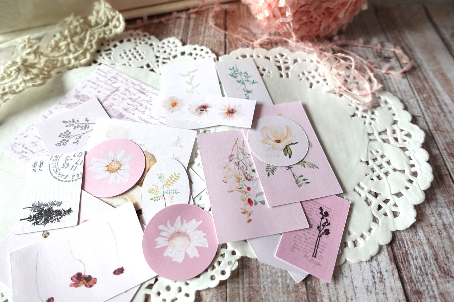 Printable Vintage Flowers & Birds