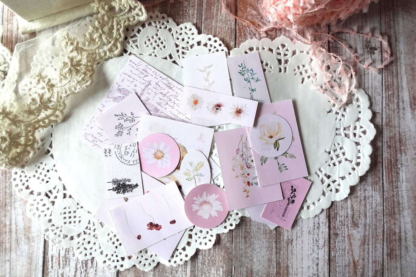 Printable Vintage Flowers & Birds