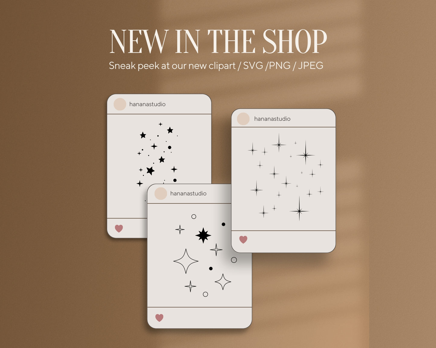 Stars Clipart Bundle | SVG PNG JPG