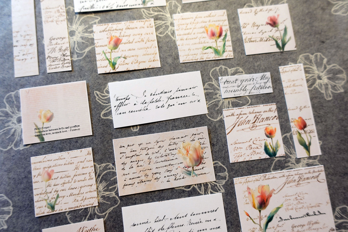Printable Tulip Script