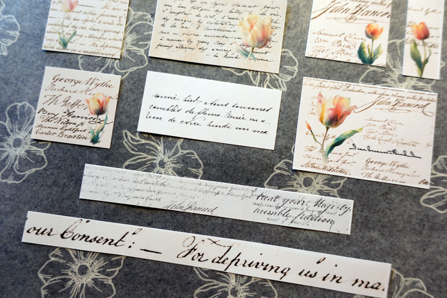 Printable Tulip Script