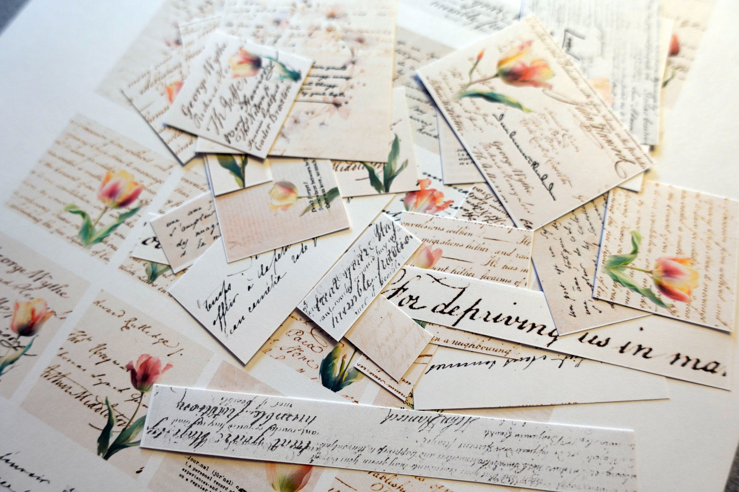 Printable Tulip Script