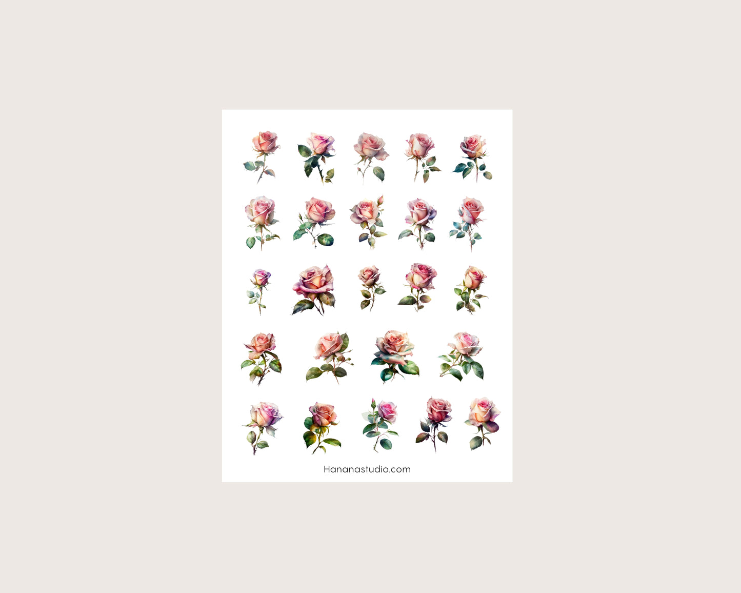 Printable Vintage Roses