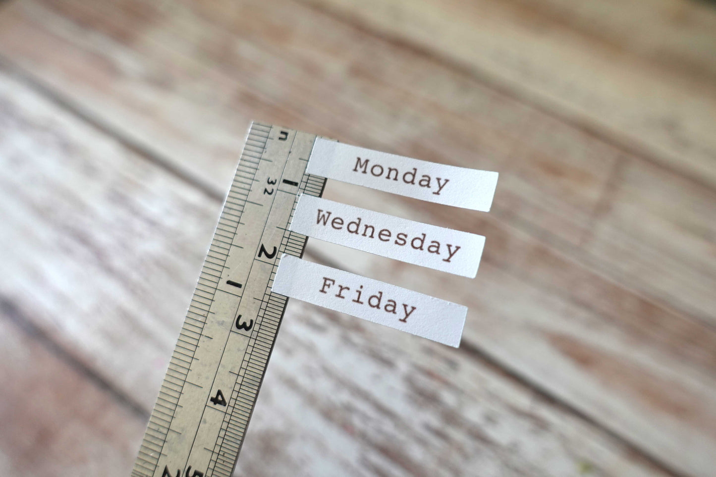 Printable Days of the week