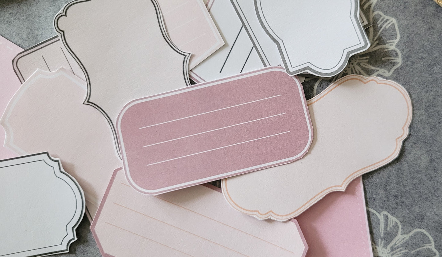 Printable Pink Label
