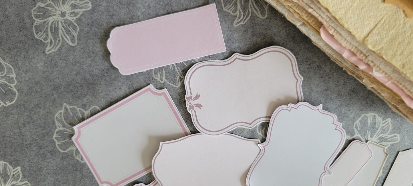 Printable Pink Label