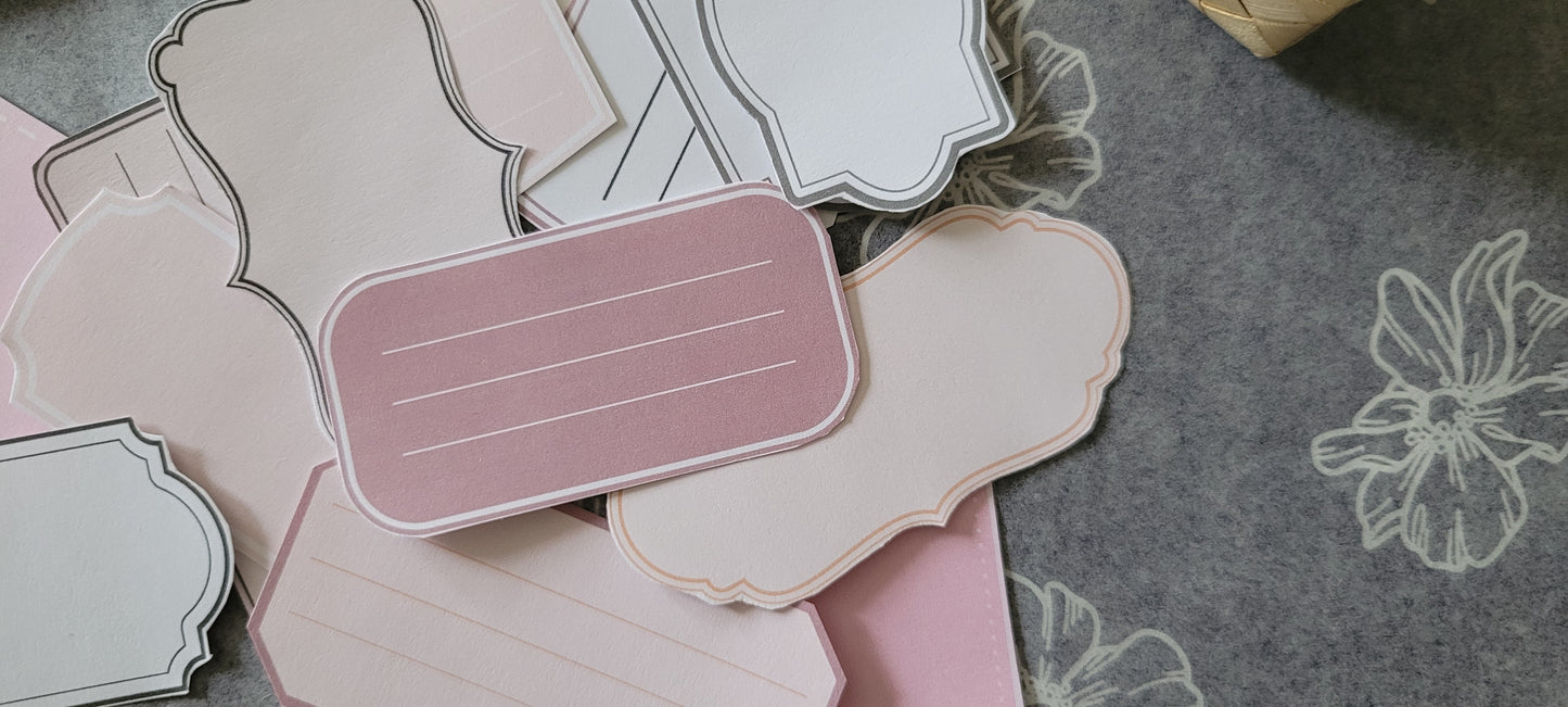 Printable Pink Label