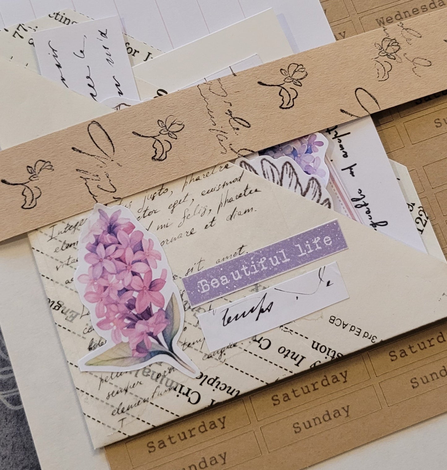 Printable Watercolor Lilacs