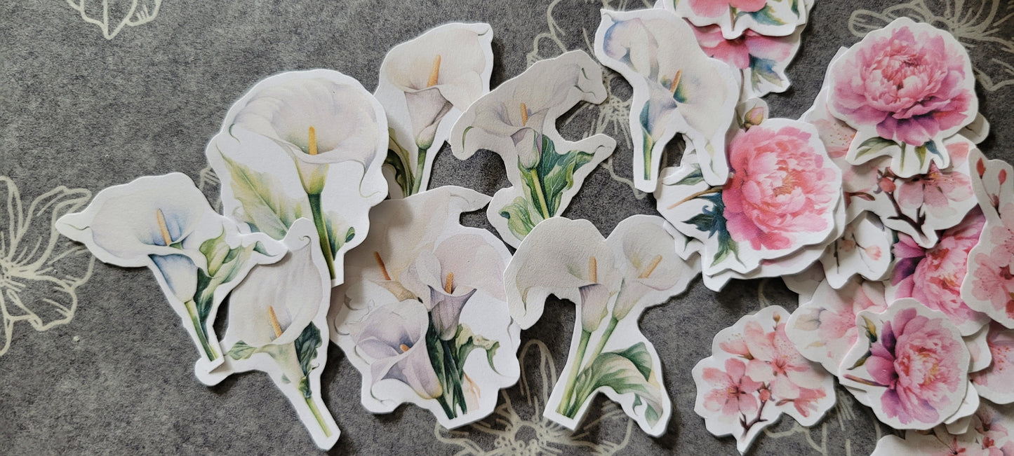 Printable Mixed Spring Flowers 1 & 2