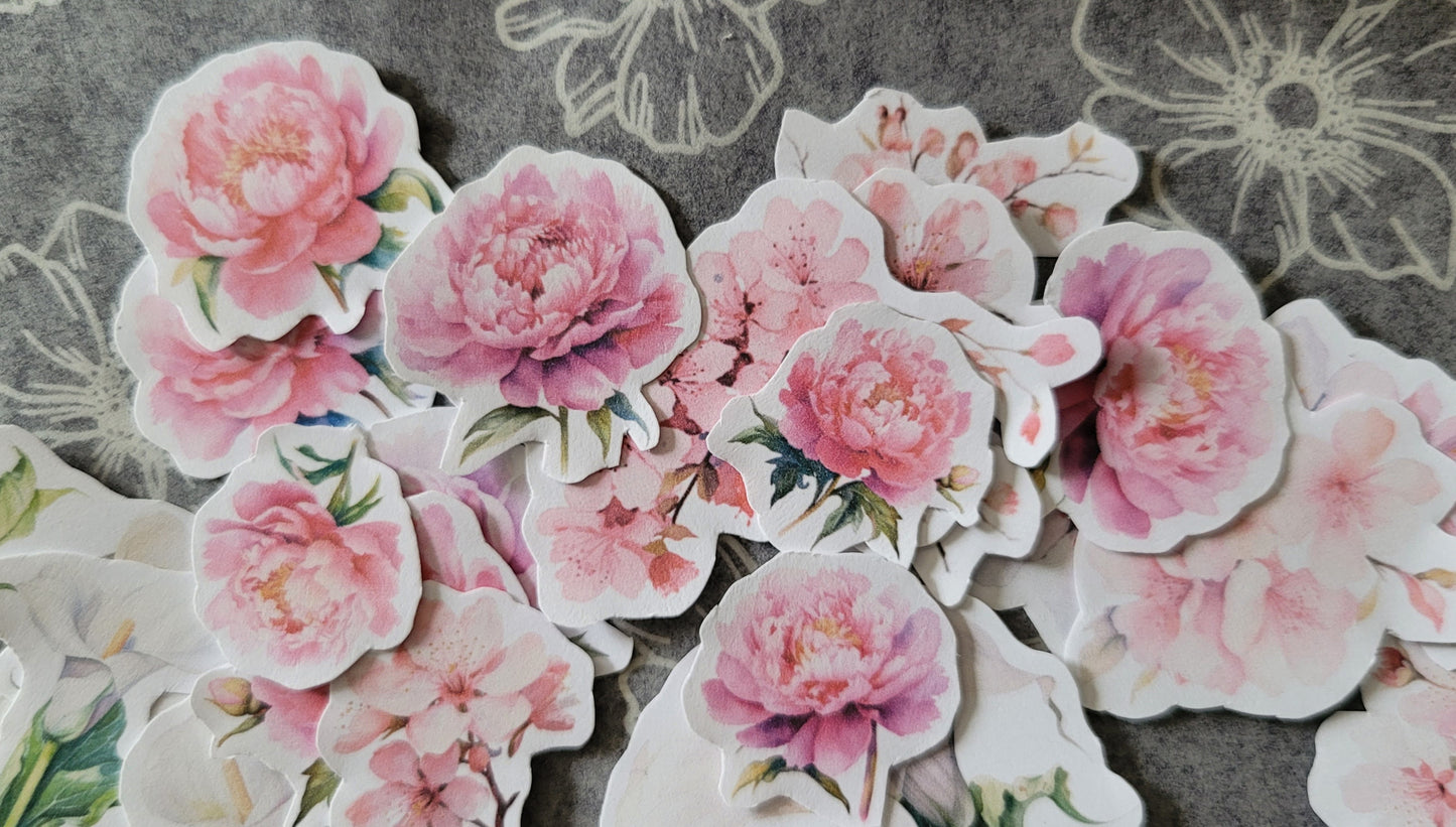 Printable Mixed Spring Flowers 1 & 2