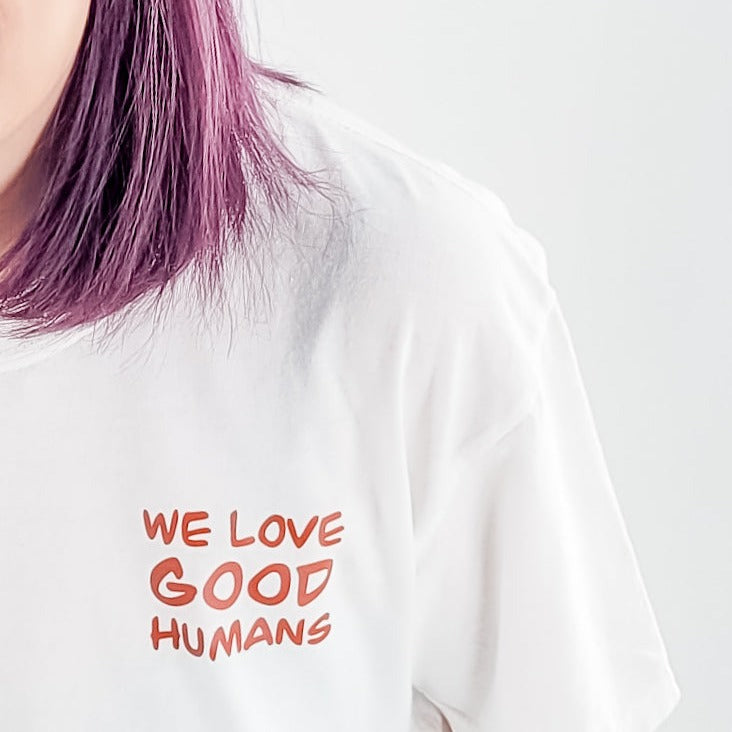 WE LOVE GOOD HUMANS LOGO T-shirt