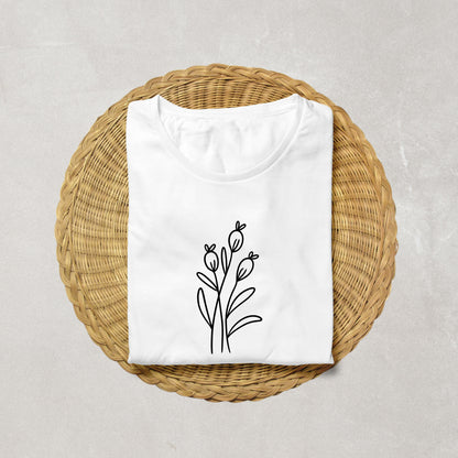 22 Botanical Line Drawing SVG Bundle