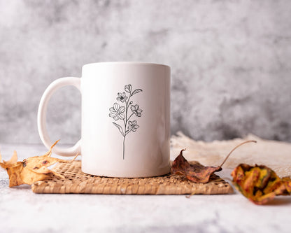 24 Birth Flowers Procreate Brushset