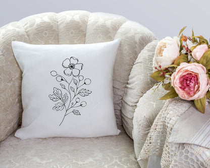 24 Birth Flowers Procreate Brushset