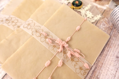 Tea-Dyed Vellum Paper Set