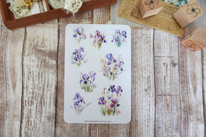 Floral Sticker Sheets Bundle