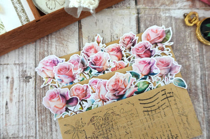 Roses Die Cut Stickers